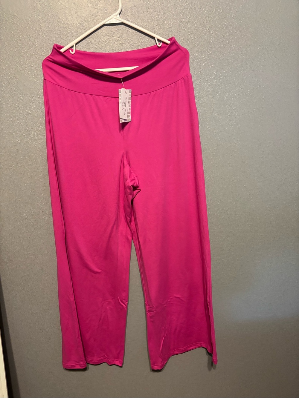 LuLaRoe Hot Pink Wide Leg Pants